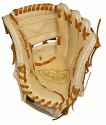 ille Slugger Pro Flare Cream 11.75 2-piece Web Baseball Glove Right Ha